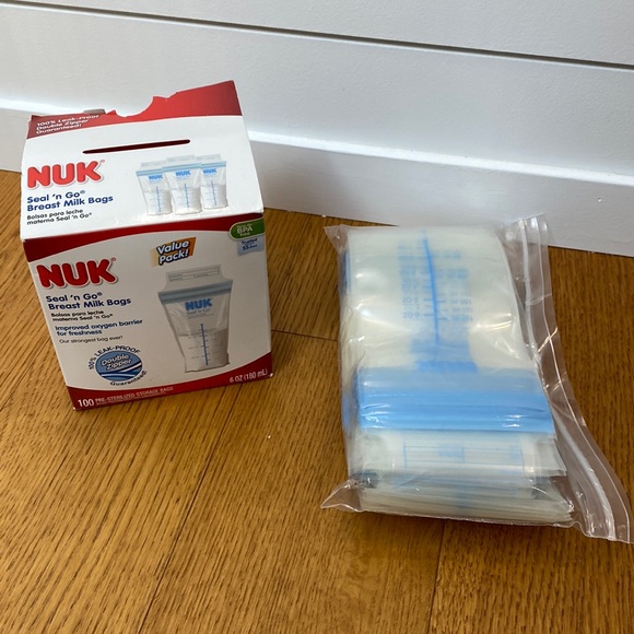 Nuk Other Nuk Seal N Go Presterilized Breast Milk Storage Bags 5